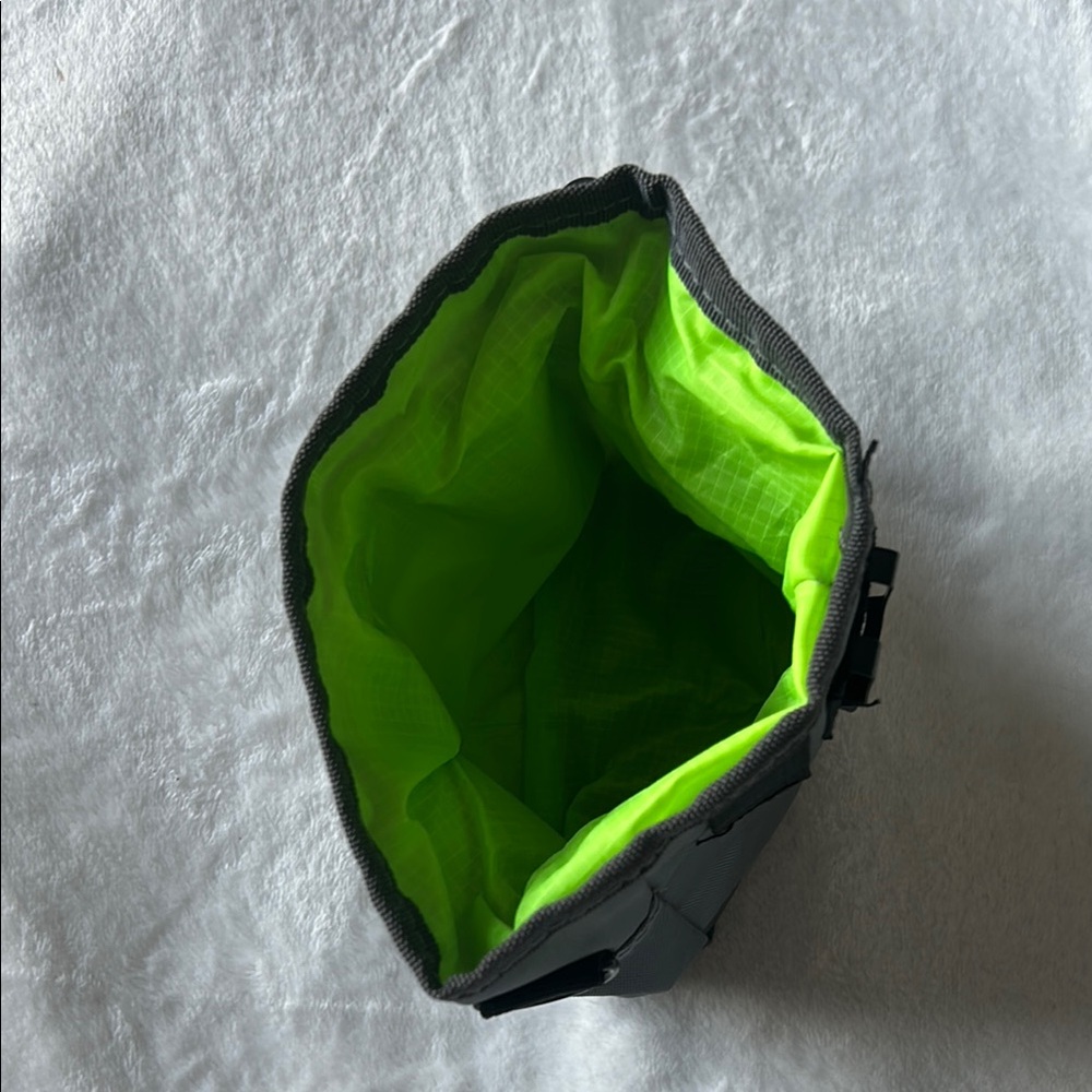 Gray Mesh Dog Treat Bag - Picture 3 of 3